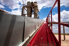Catwalk/ Trash Conveyor